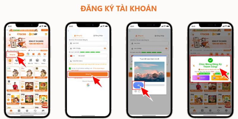 Đăng ký tài khoản an toàn với 5 bước 